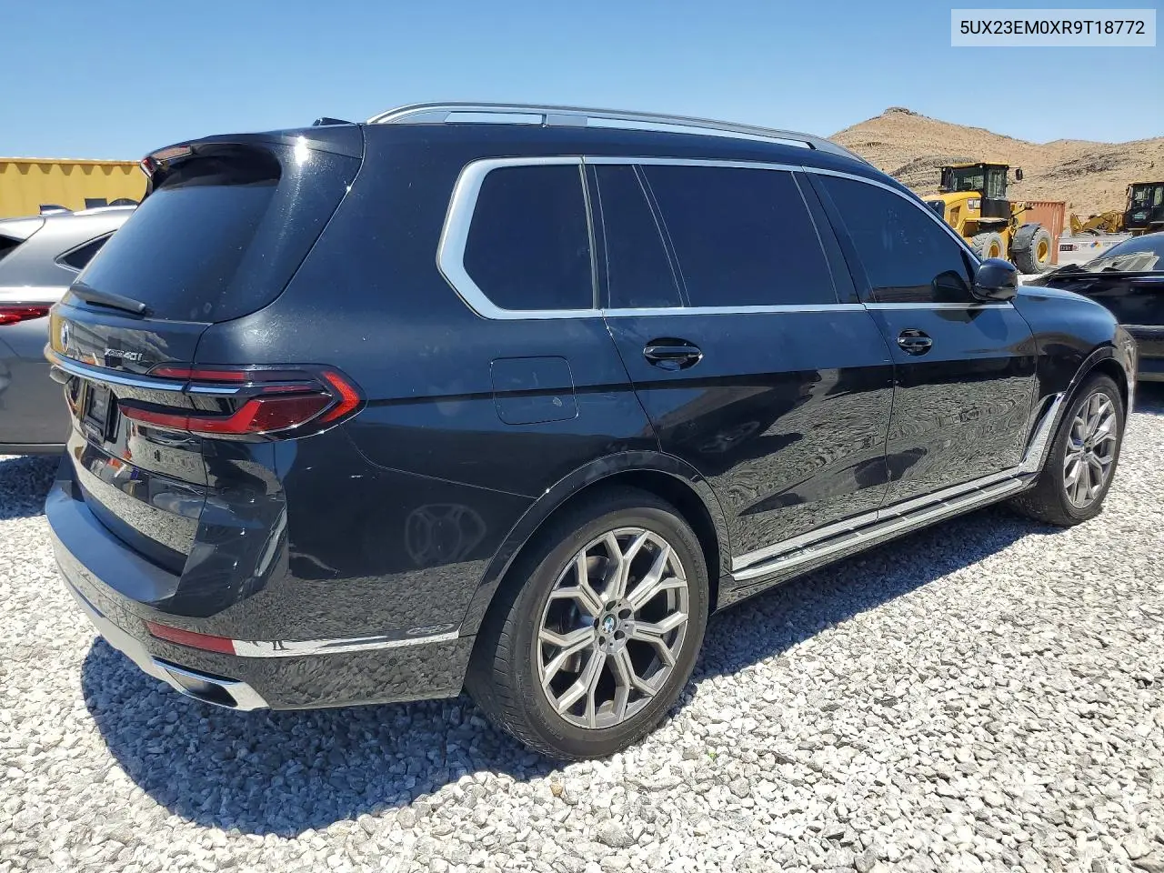 2024 BMW X7 xDrive40I VIN: 5UX23EM0XR9T18772 Lot: 56932986