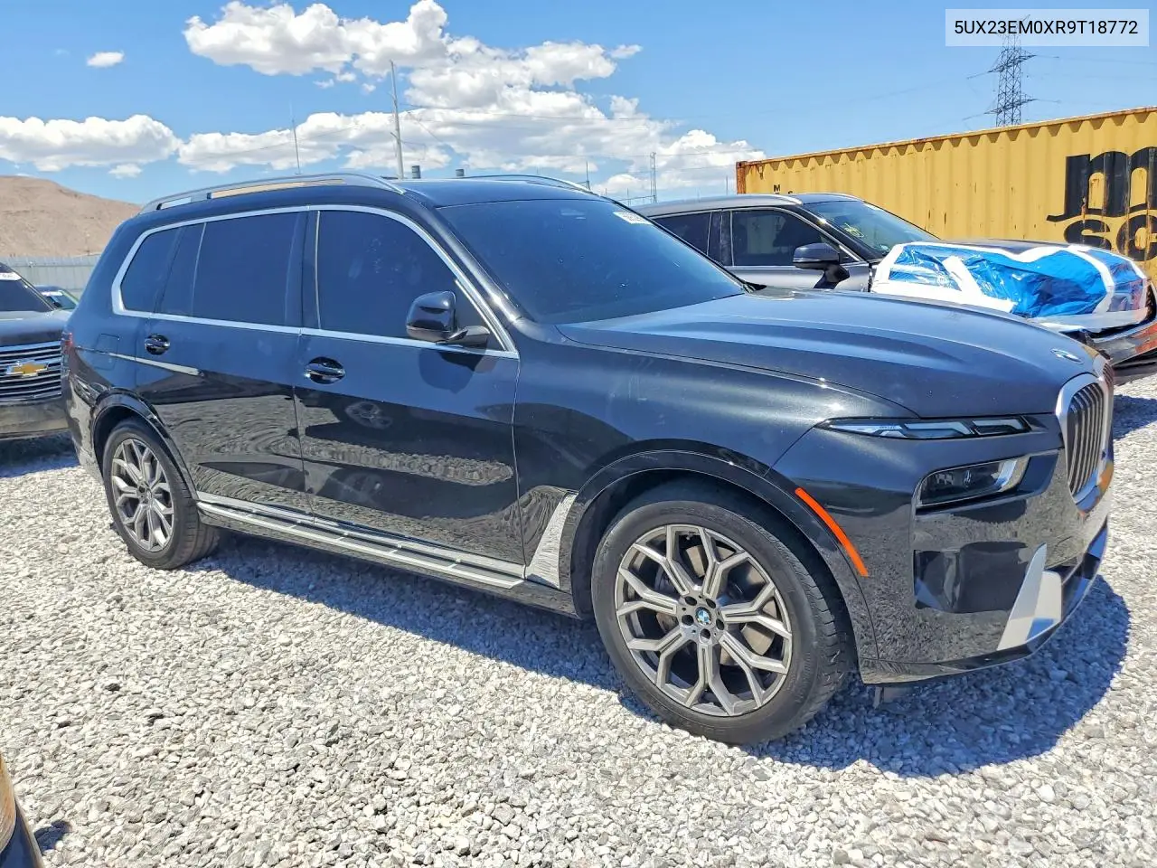 2024 BMW X7 xDrive40I VIN: 5UX23EM0XR9T18772 Lot: 56932986