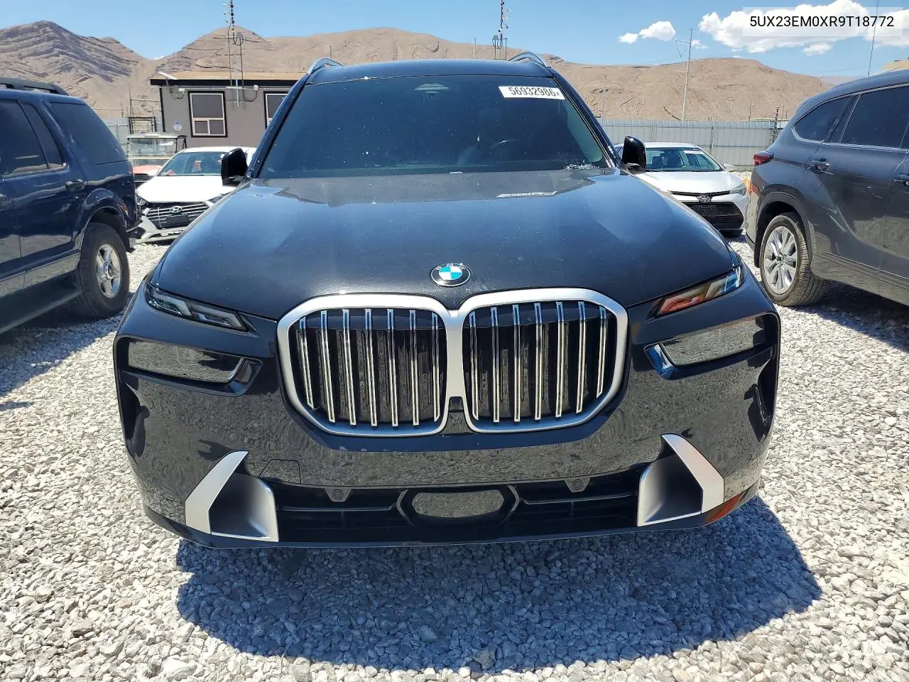 2024 BMW X7 xDrive40I VIN: 5UX23EM0XR9T18772 Lot: 56932986