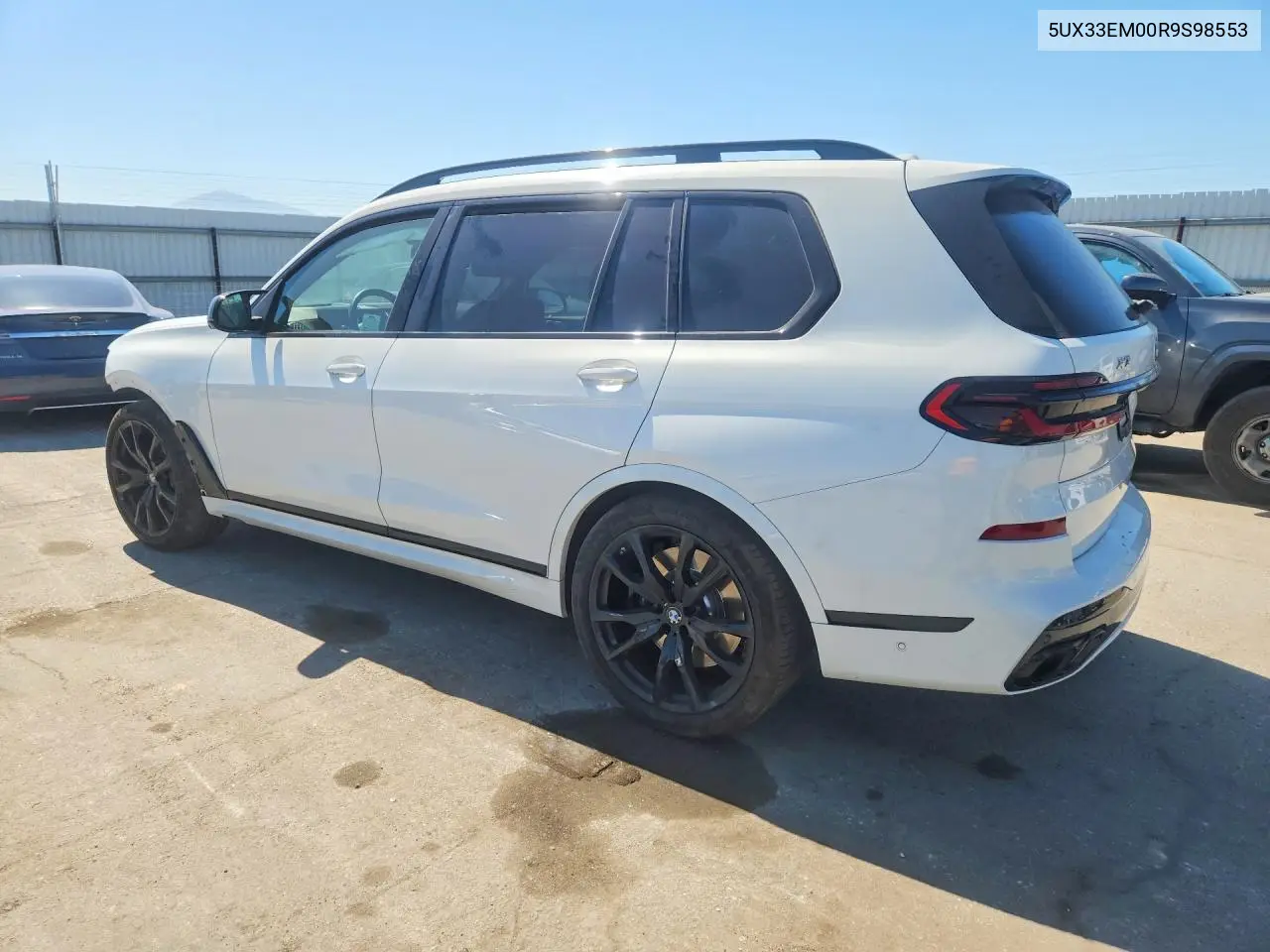2024 BMW X7 M60I VIN: 5UX33EM00R9S98553 Lot: 57888646