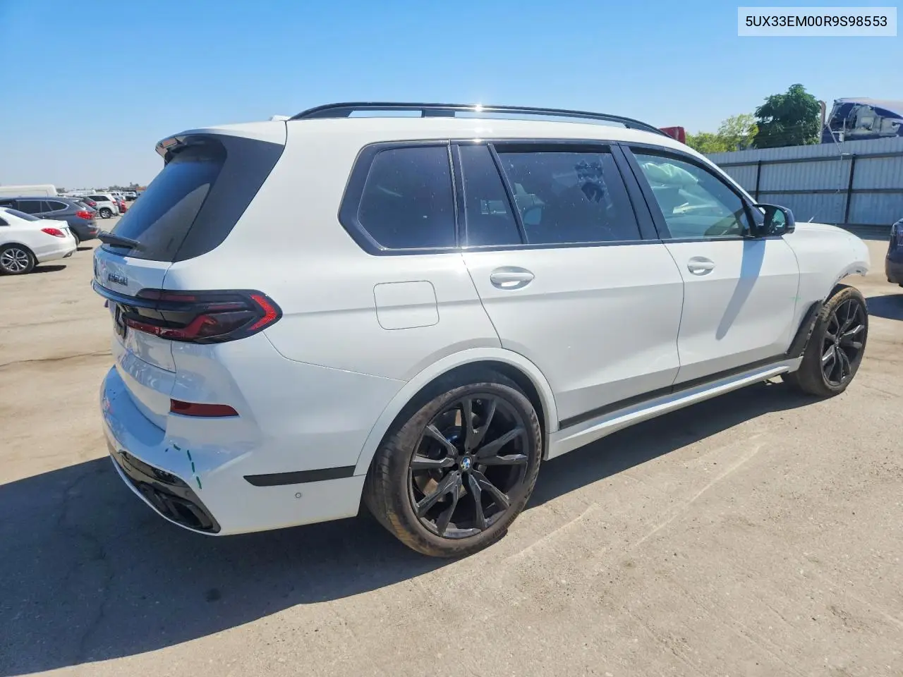 2024 BMW X7 M60I VIN: 5UX33EM00R9S98553 Lot: 57888646