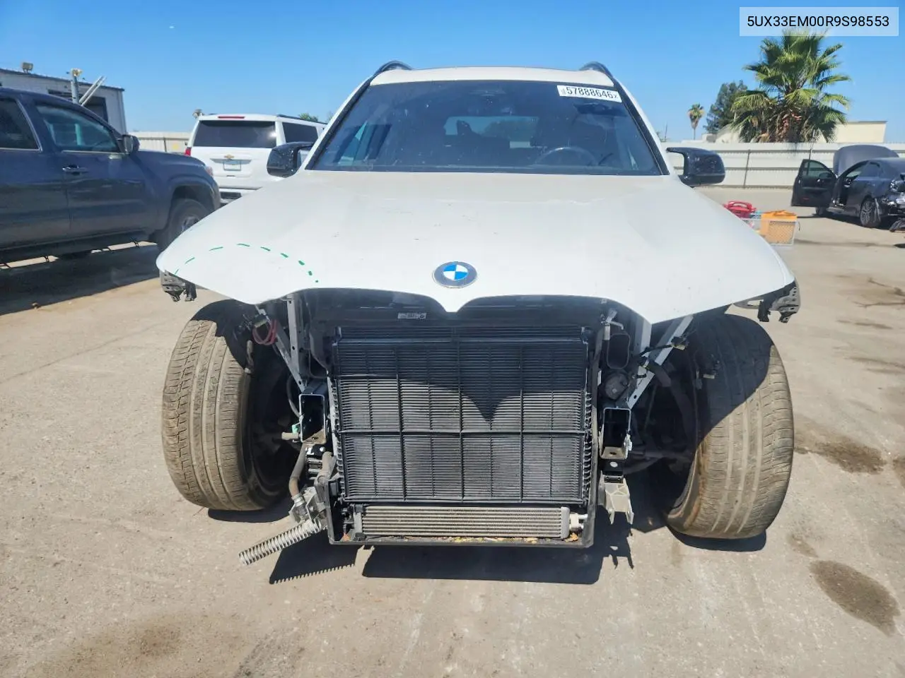 2024 BMW X7 M60I VIN: 5UX33EM00R9S98553 Lot: 57888646