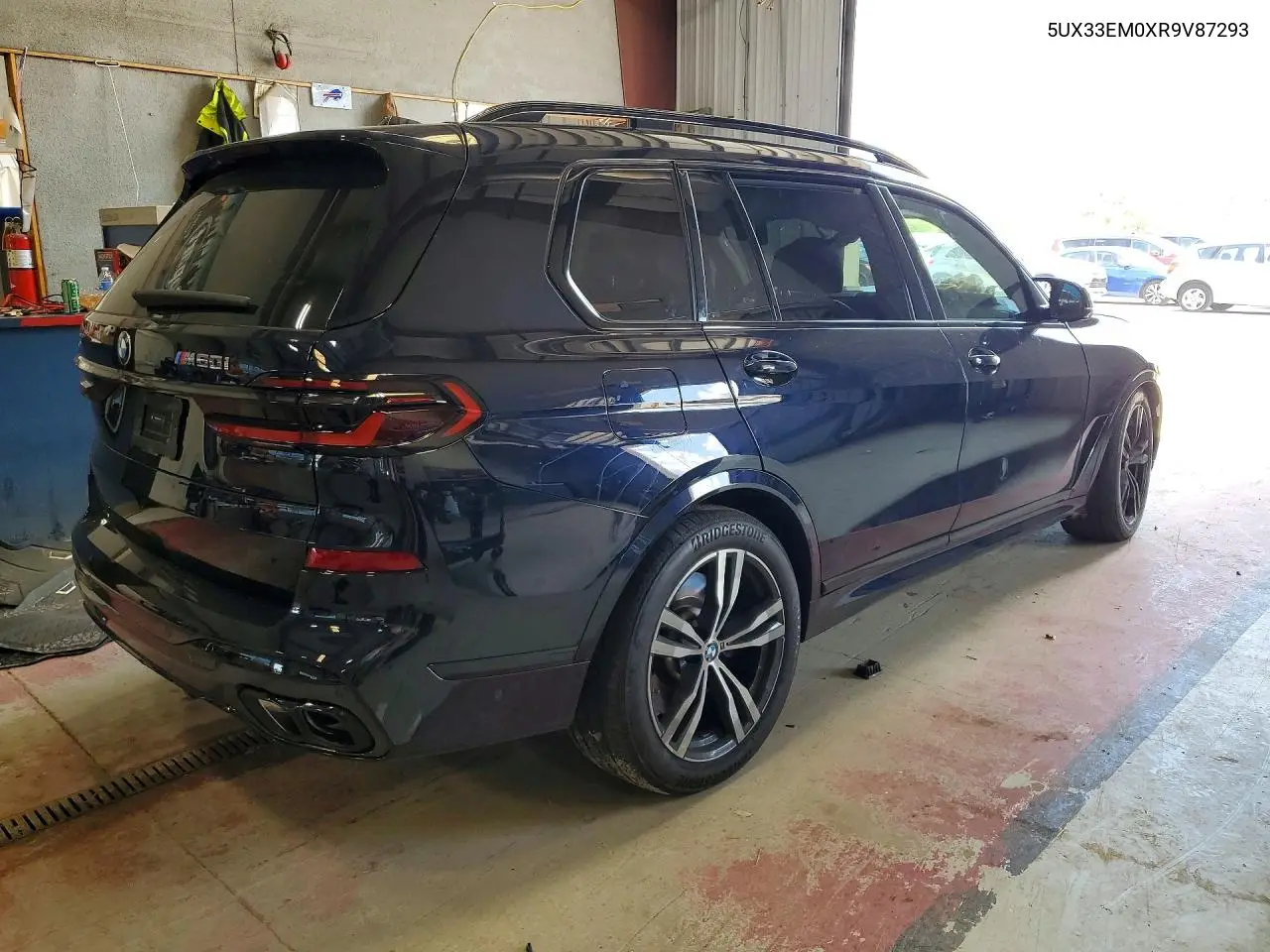 2024 BMW X7 M60I VIN: 5UX33EM0XR9V87293 Lot: 58617606