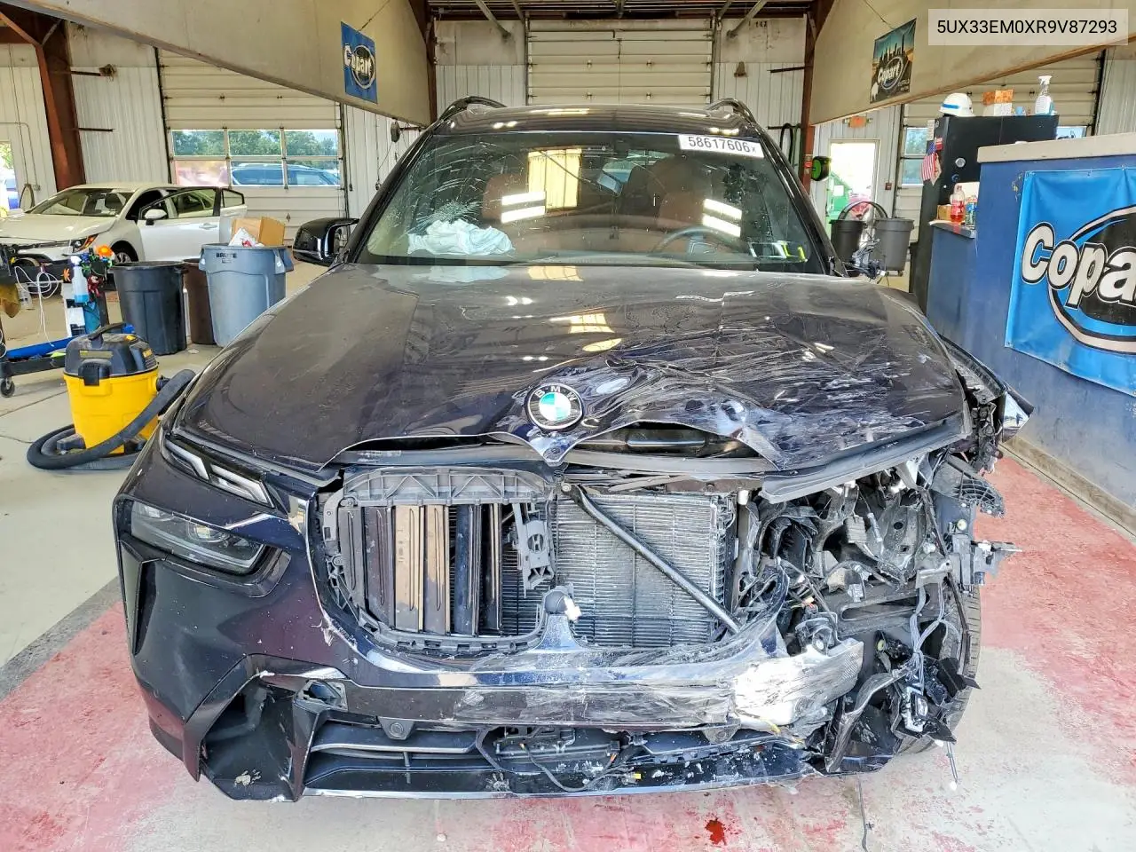 2024 BMW X7 M60I VIN: 5UX33EM0XR9V87293 Lot: 58617606