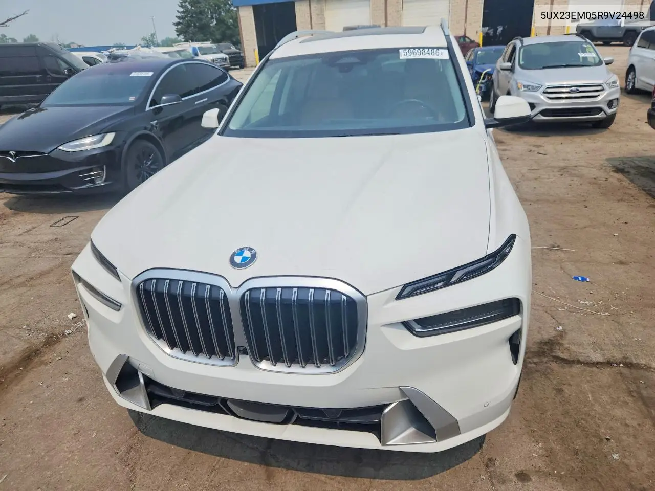 2024 BMW X7 xDrive40I VIN: 5UX23EM05R9V24498 Lot: 59698486