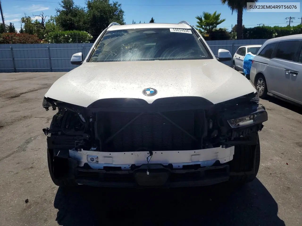 2024 BMW X7 xDrive40I VIN: 5UX23EM04R9T56076 Lot: 59834936