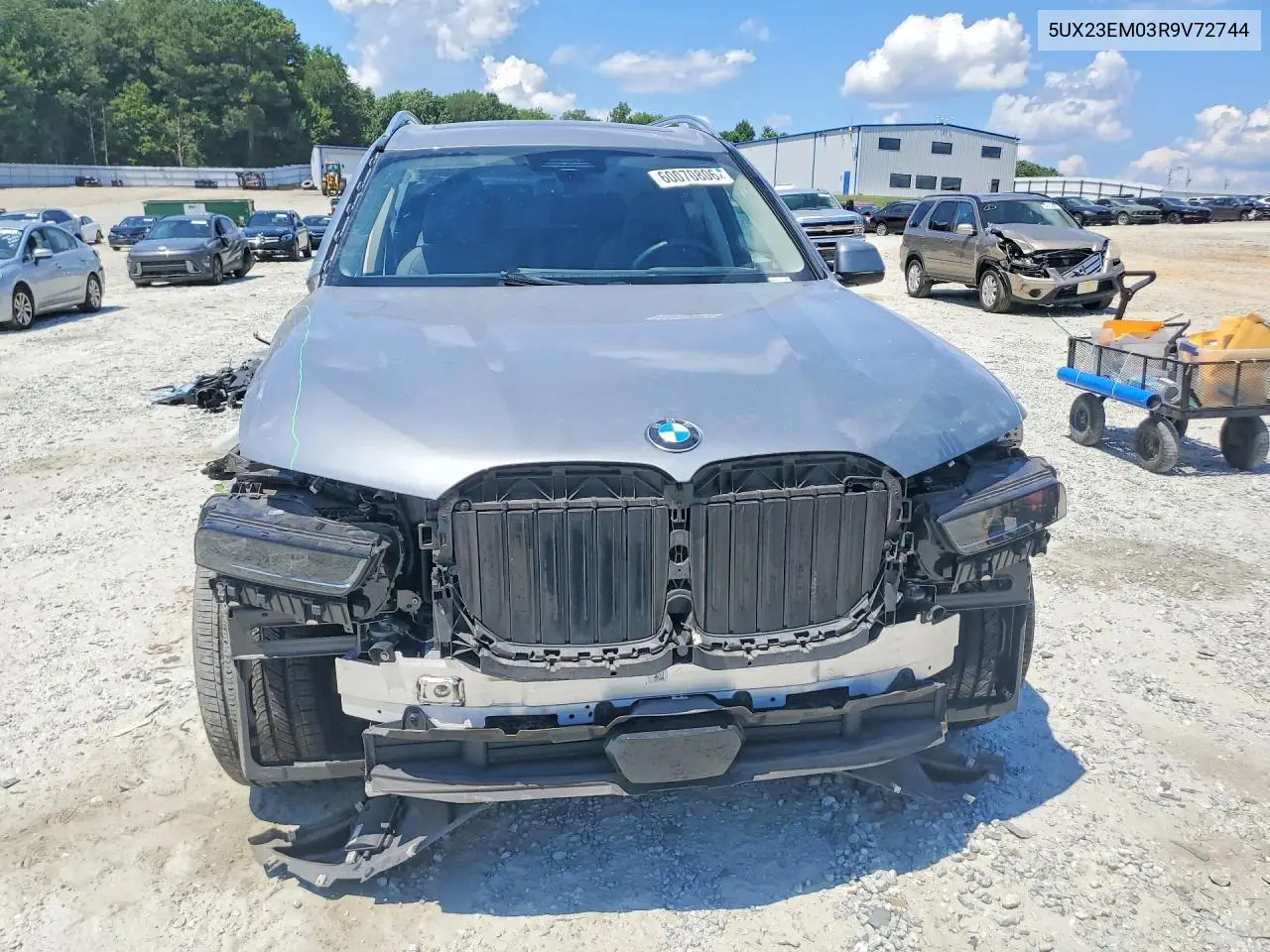 2024 BMW X7 xDrive40I VIN: 5UX23EM03R9V72744 Lot: 60070806