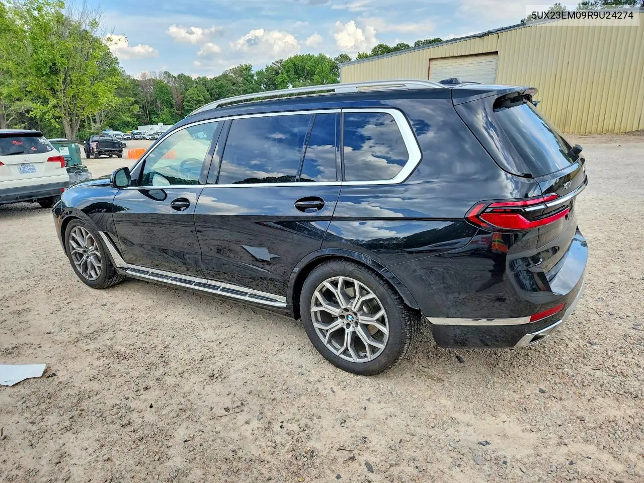 2024 BMW X7 xDrive40I VIN: 5UX23EM09R9U24274 Lot: 60834866