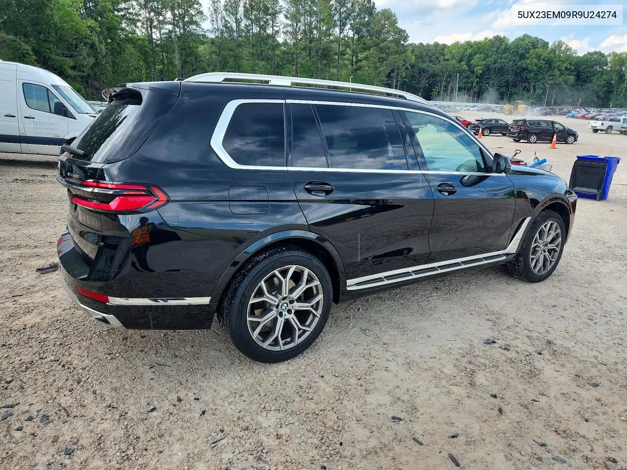 2024 BMW X7 xDrive40I VIN: 5UX23EM09R9U24274 Lot: 60834866