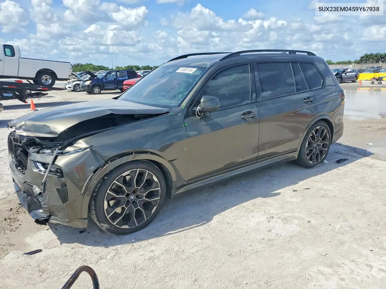 2025 BMW X7 xDrive40I VIN: 5UX23EM04S9Y67938 Lot: 51069116