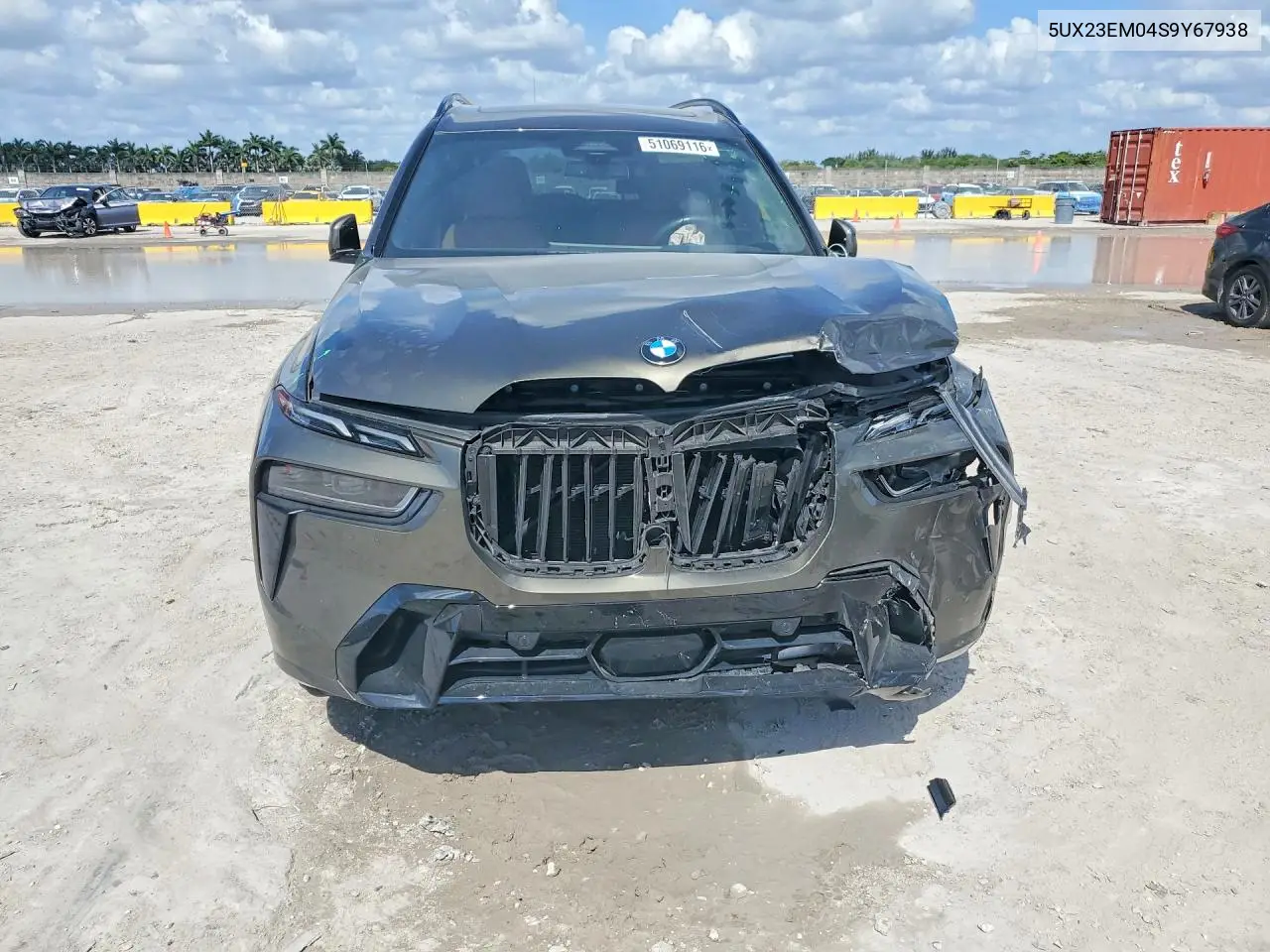 2025 BMW X7 xDrive40I VIN: 5UX23EM04S9Y67938 Lot: 51069116