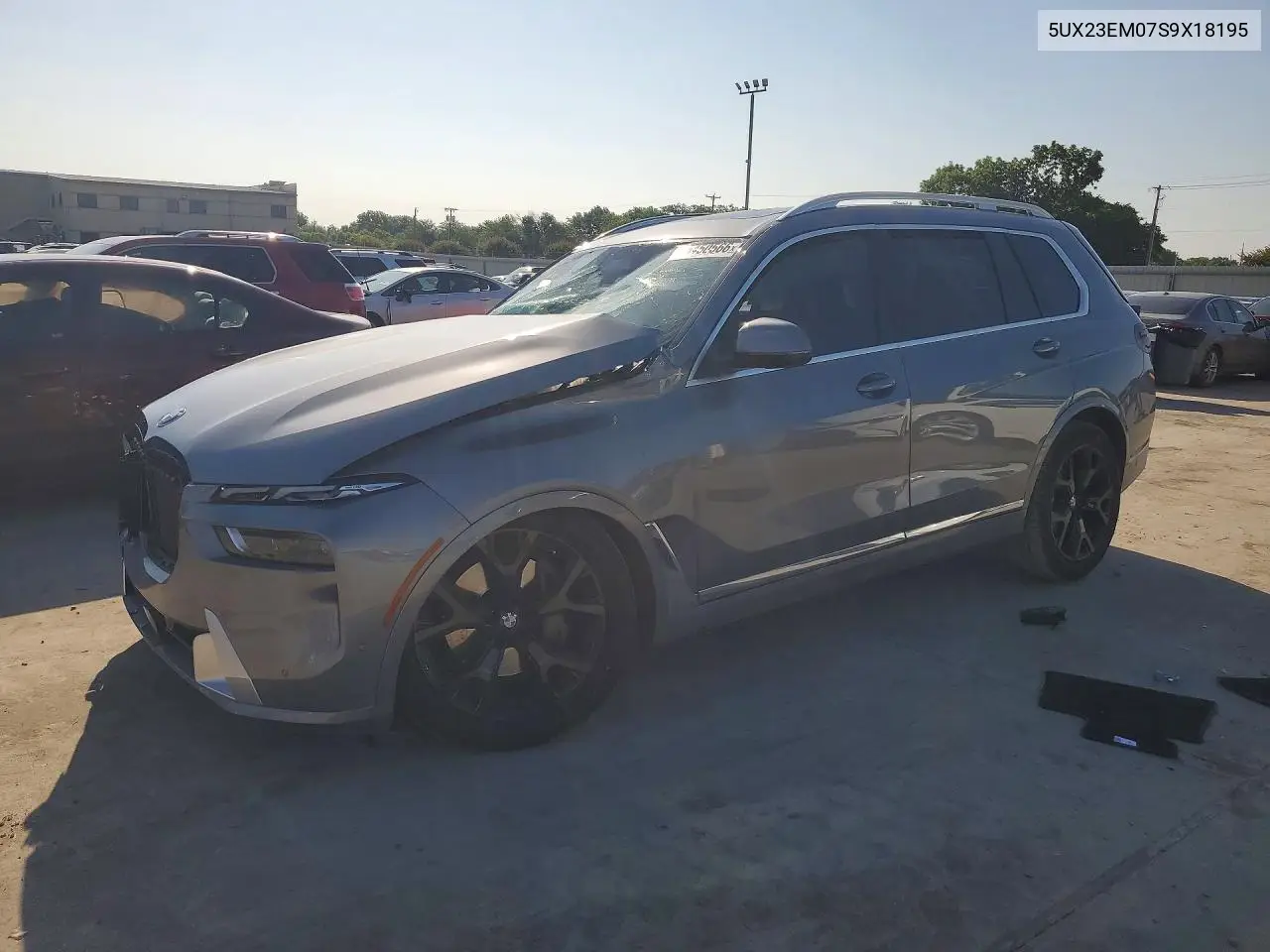 2025 BMW X7 xDrive40I VIN: 5UX23EM07S9X18195 Lot: 55450566