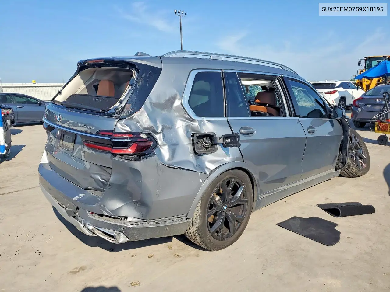 2025 BMW X7 xDrive40I VIN: 5UX23EM07S9X18195 Lot: 55450566