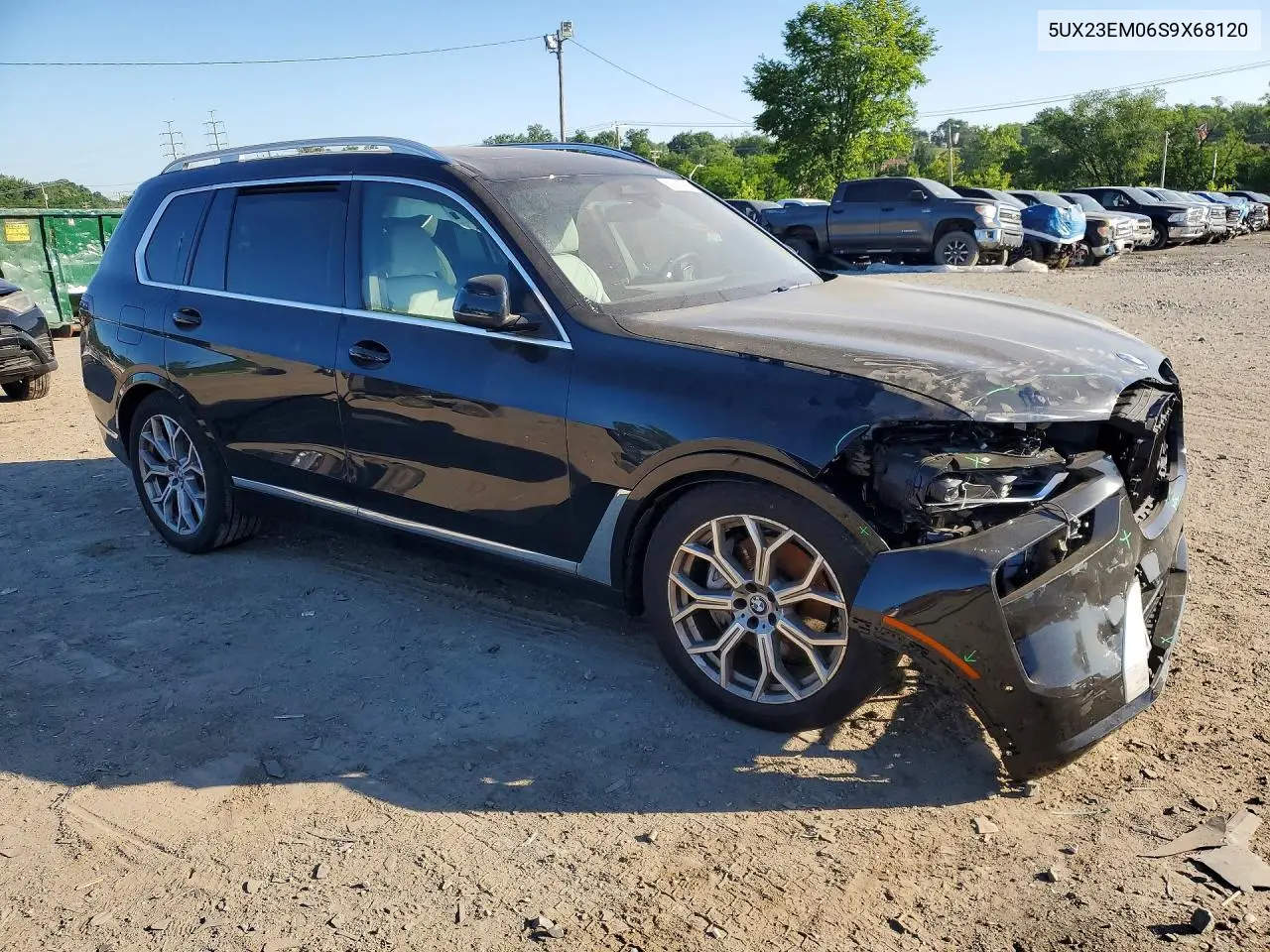 2025 BMW X7 xDrive40I VIN: 5UX23EM06S9X68120 Lot: 55680256