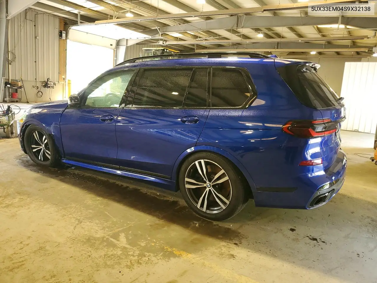 2025 BMW X7 M60I VIN: 5UX33EM04S9X32138 Lot: 55828186