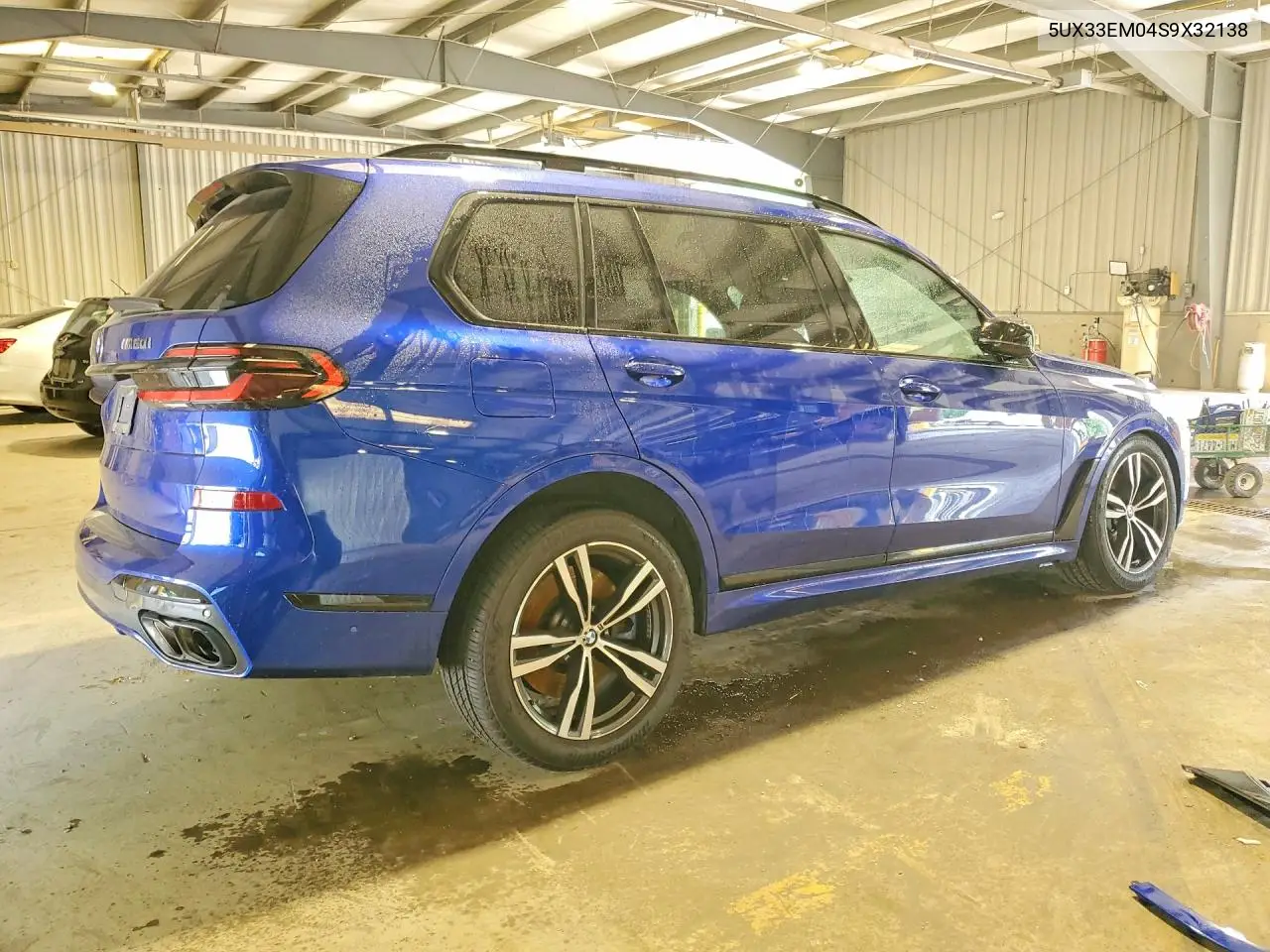 2025 BMW X7 M60I VIN: 5UX33EM04S9X32138 Lot: 55828186
