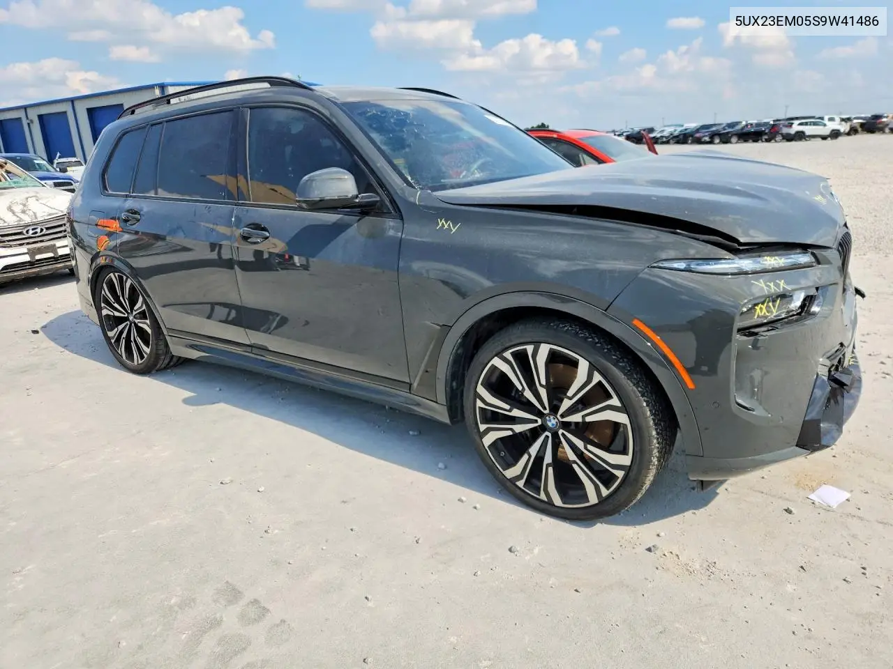 2025 BMW X7 xDrive40I VIN: 5UX23EM05S9W41486 Lot: 57153146