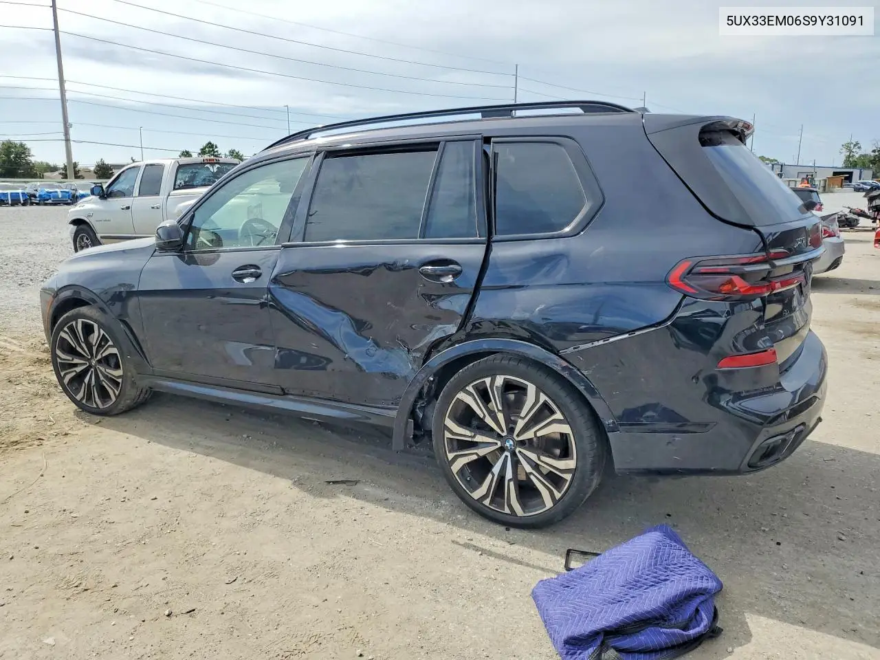 2025 BMW X7 M60I VIN: 5UX33EM06S9Y31091 Lot: 58333336