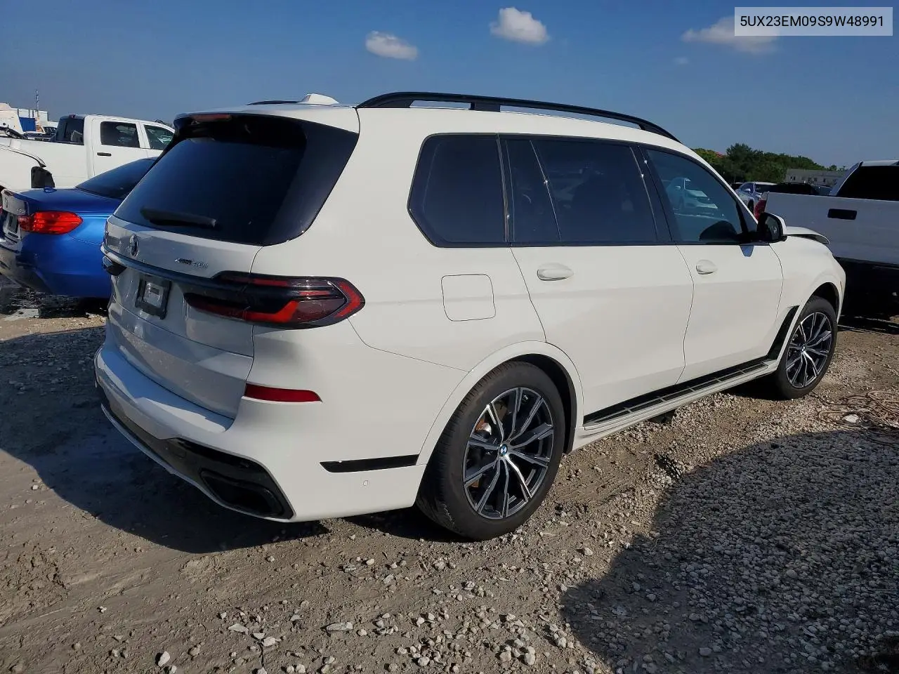 2025 BMW X7 xDrive40I VIN: 5UX23EM09S9W48991 Lot: 58778496