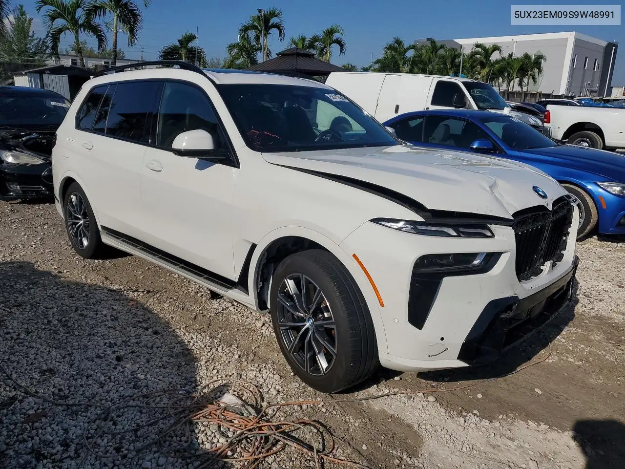 2025 BMW X7 xDrive40I VIN: 5UX23EM09S9W48991 Lot: 58778496