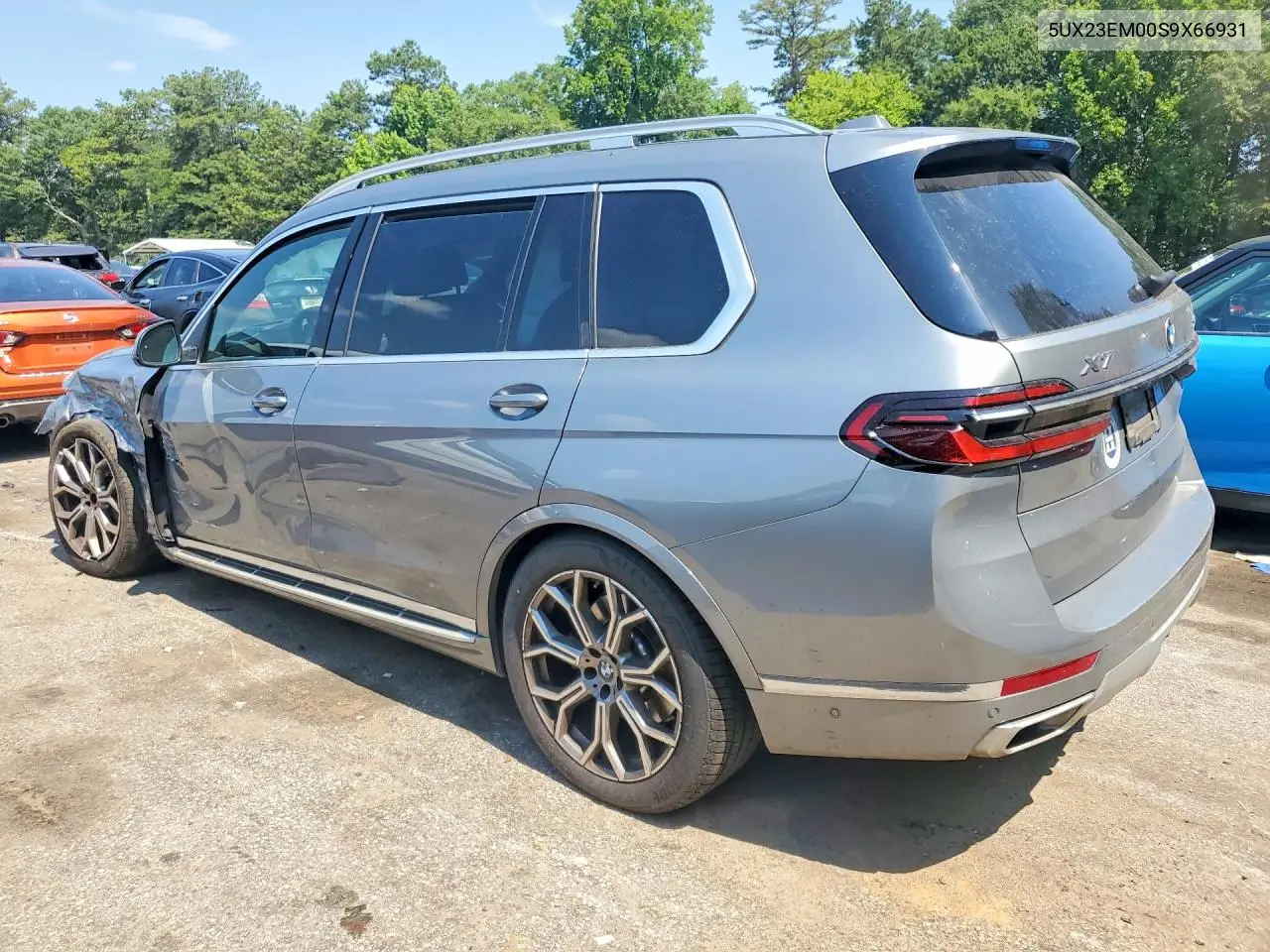 2025 BMW X7 xDrive40I VIN: 5UX23EM00S9X66931 Lot: 59150536