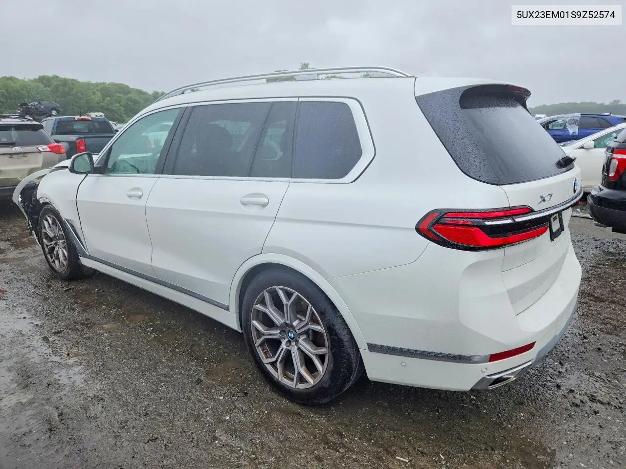 2025 BMW X7 xDrive40I VIN: 5UX23EM01S9Z52574 Lot: 59222536