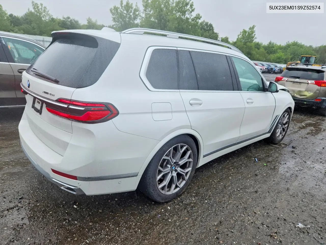 2025 BMW X7 xDrive40I VIN: 5UX23EM01S9Z52574 Lot: 59222536