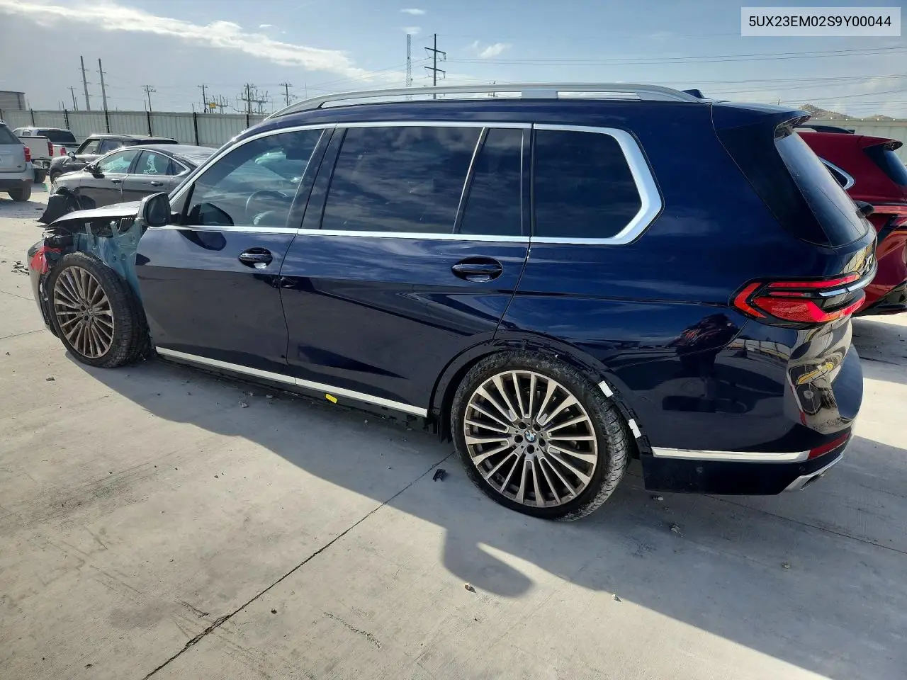 2025 BMW X7 xDrive40I VIN: 5UX23EM02S9Y00044 Lot: 60453506