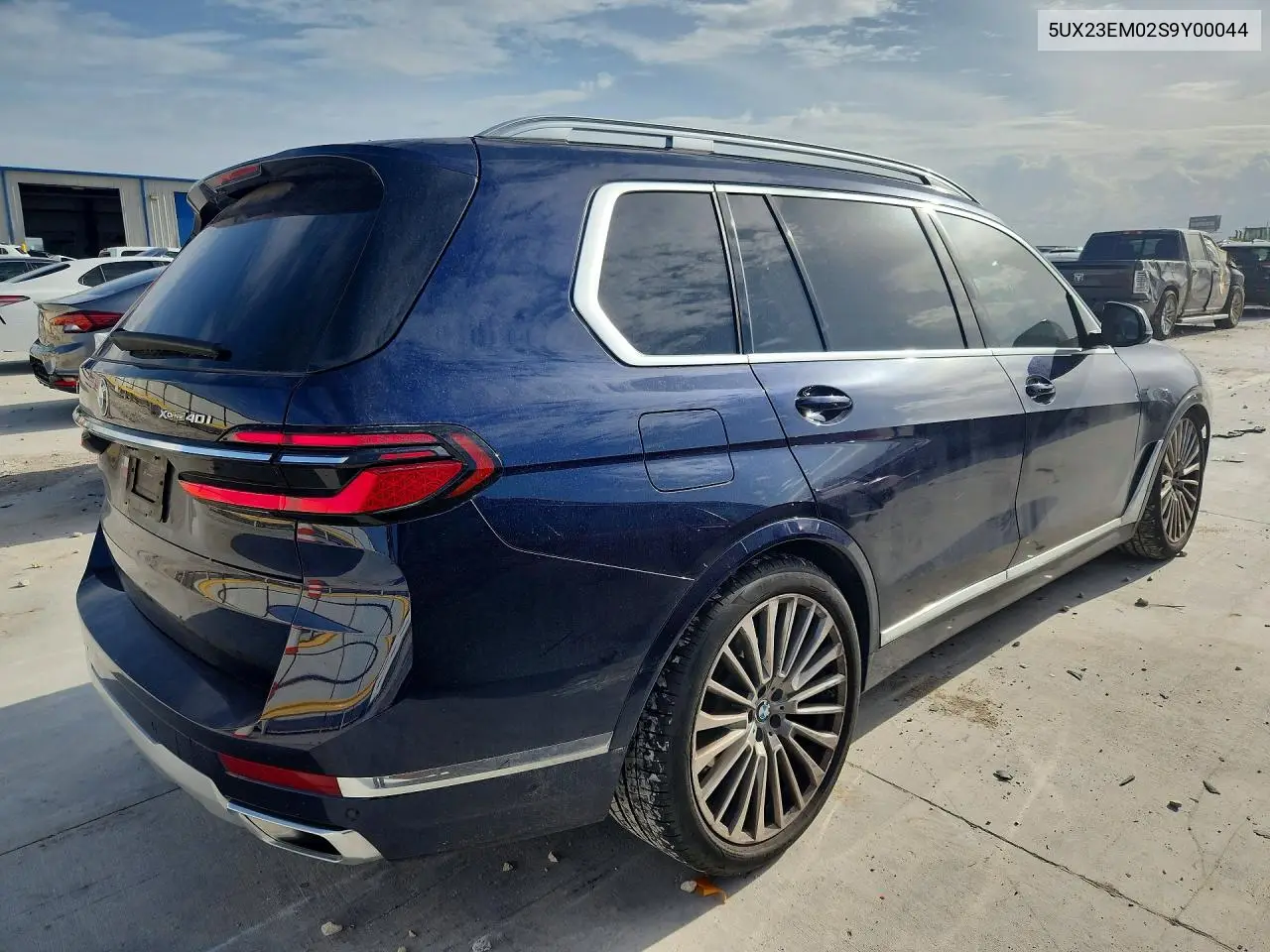 2025 BMW X7 xDrive40I VIN: 5UX23EM02S9Y00044 Lot: 60453506