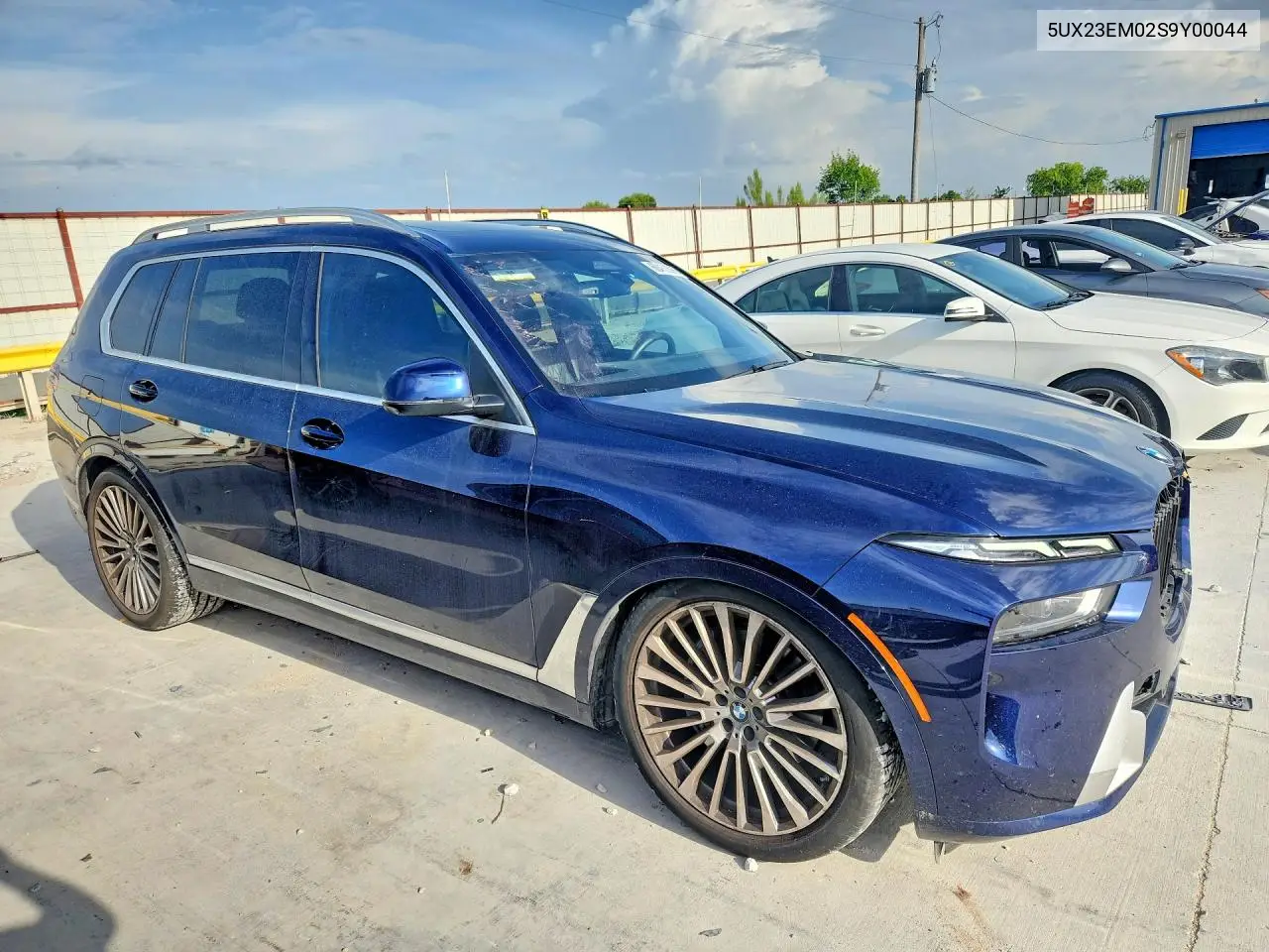 2025 BMW X7 xDrive40I VIN: 5UX23EM02S9Y00044 Lot: 60453506
