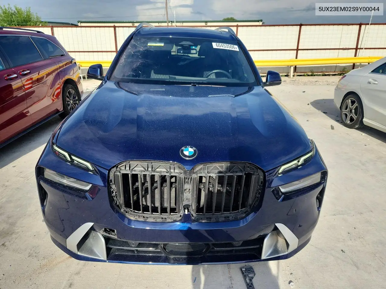 2025 BMW X7 xDrive40I VIN: 5UX23EM02S9Y00044 Lot: 60453506