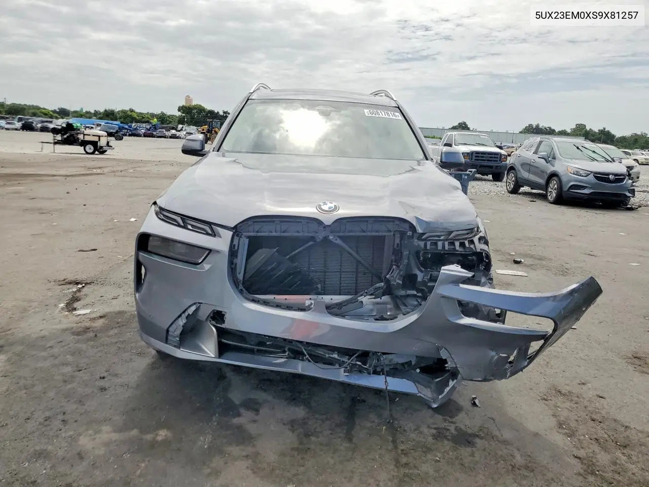 2025 BMW X7 xDrive40I VIN: 5UX23EM0XS9X81257 Lot: 60817816