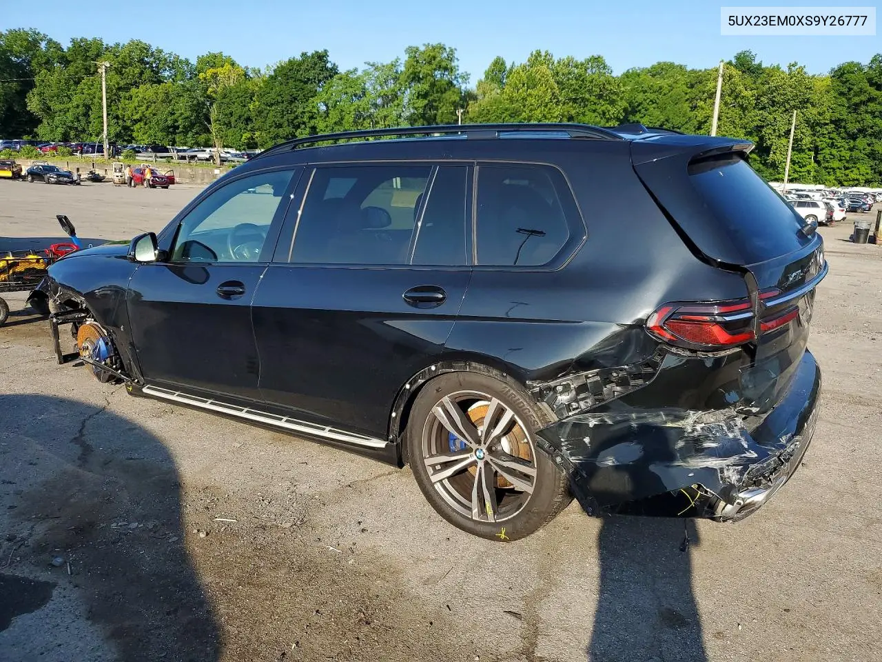 2025 BMW X7 xDrive40I VIN: 5UX23EM0XS9Y26777 Lot: 61373996