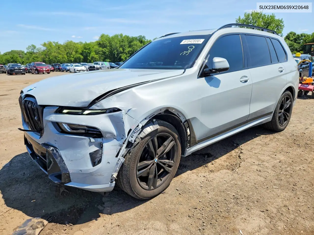 2025 BMW X7 xDrive40I VIN: 5UX23EM06S9X20648 Lot: 61842856