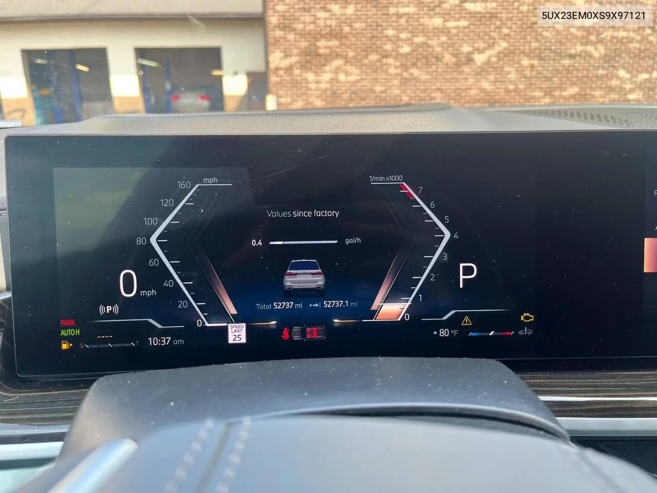 2025 BMW X7 xDrive40I VIN: 5UX23EM0XS9X97121 Lot: 62449536