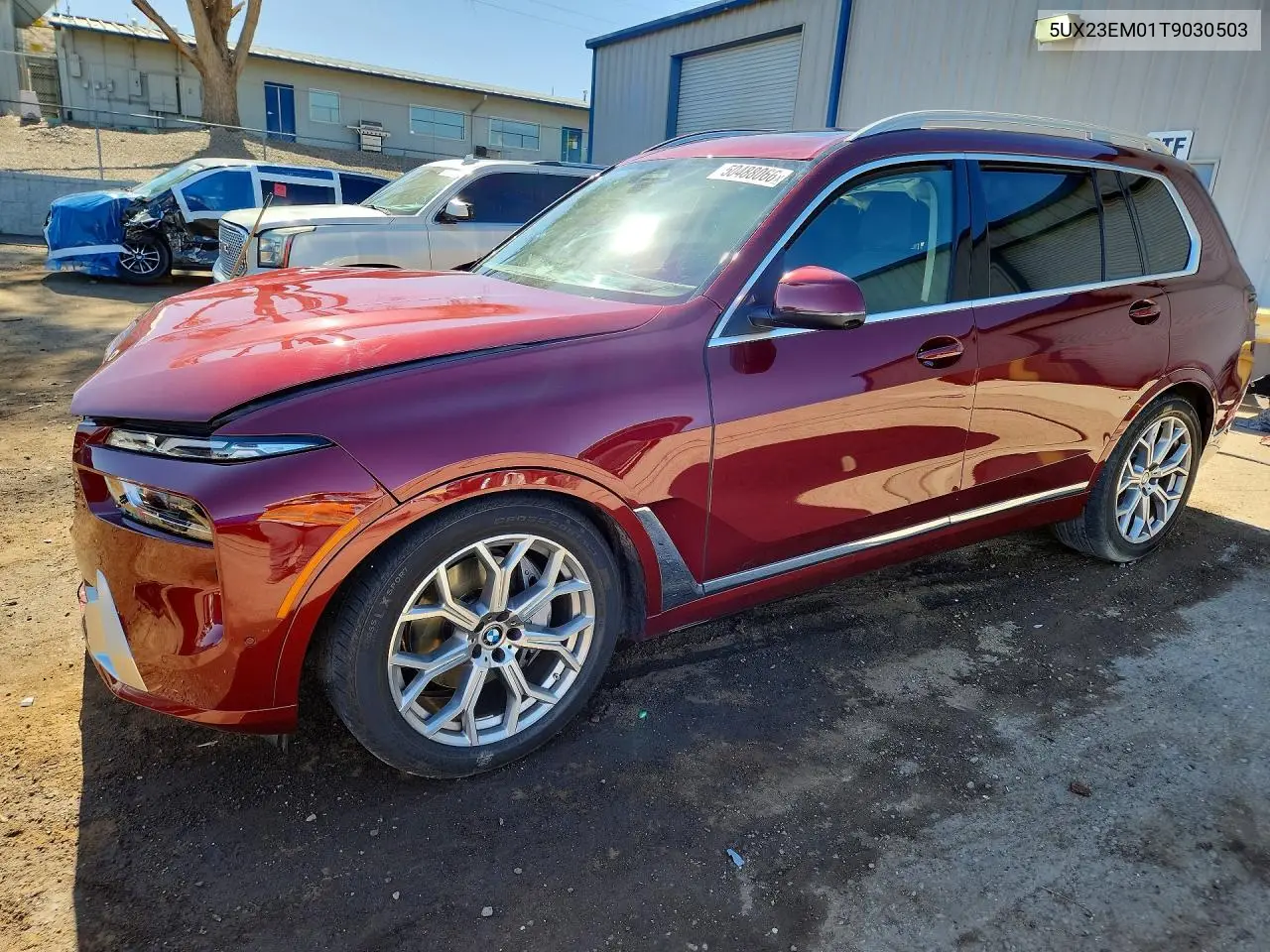 2026 BMW X7 xDrive40I VIN: 5UX23EM01T9030503 Lot: 50488066