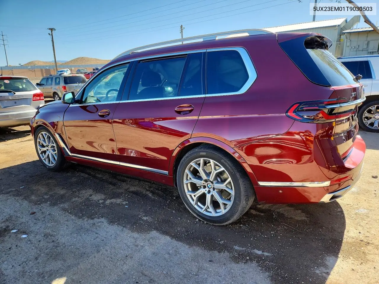 2026 BMW X7 xDrive40I VIN: 5UX23EM01T9030503 Lot: 50488066