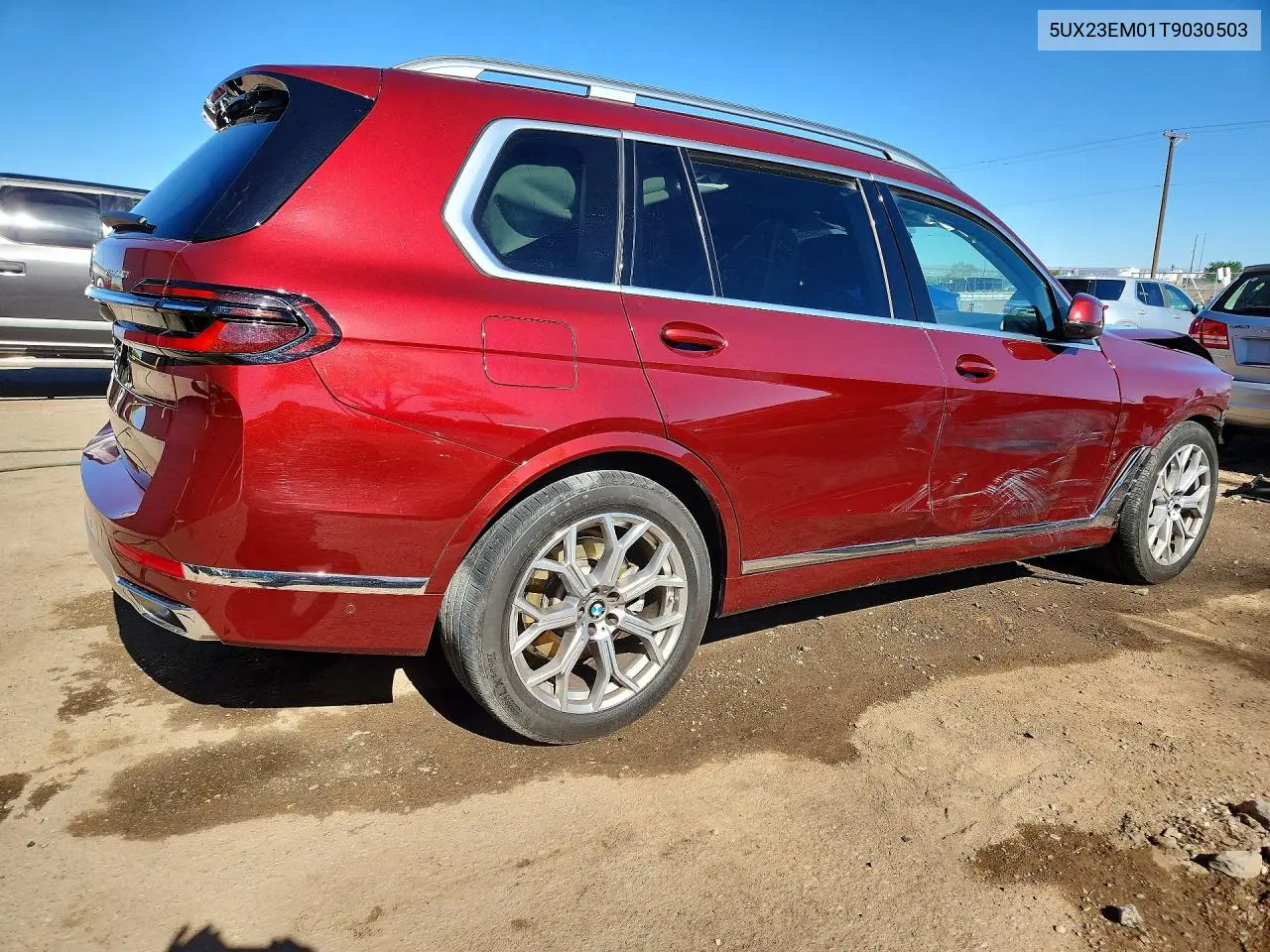 2026 BMW X7 xDrive40I VIN: 5UX23EM01T9030503 Lot: 50488066