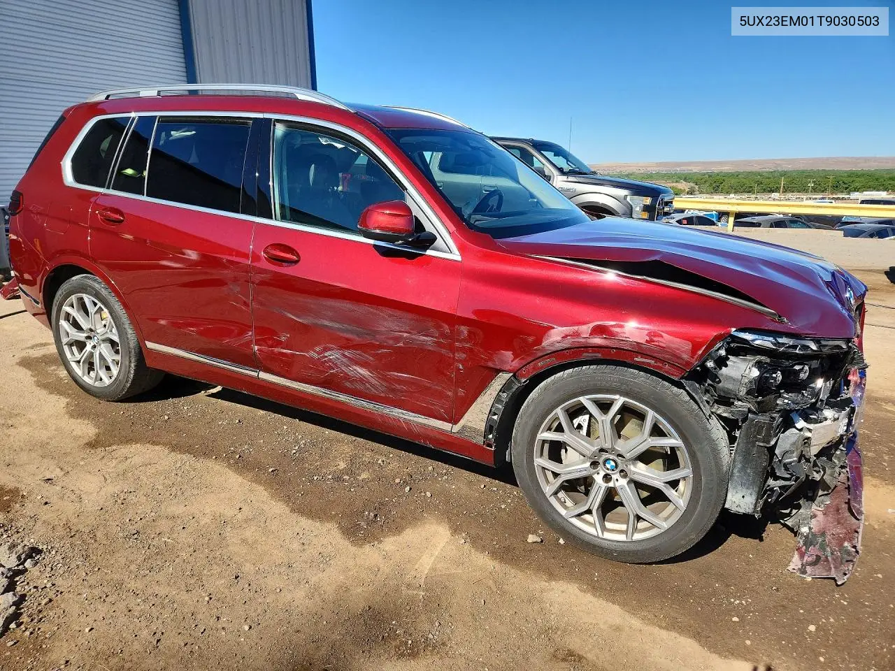 2026 BMW X7 xDrive40I VIN: 5UX23EM01T9030503 Lot: 50488066