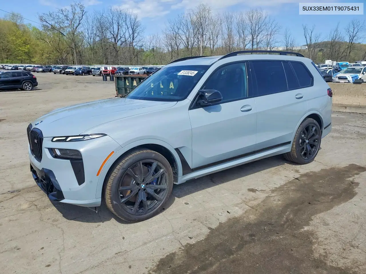 2026 BMW X7 M60I VIN: 5UX33EM01T9075431 Lot: 51338246