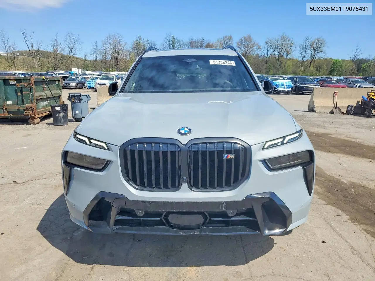 2026 BMW X7 M60I VIN: 5UX33EM01T9075431 Lot: 51338246