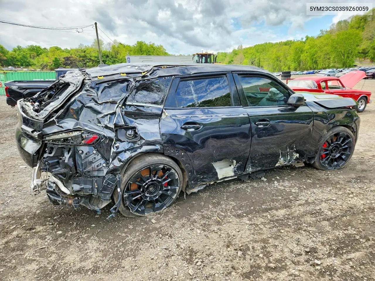 2025 BMW Xm VIN: 5YM23CS03S9Z60059 Lot: 53876976