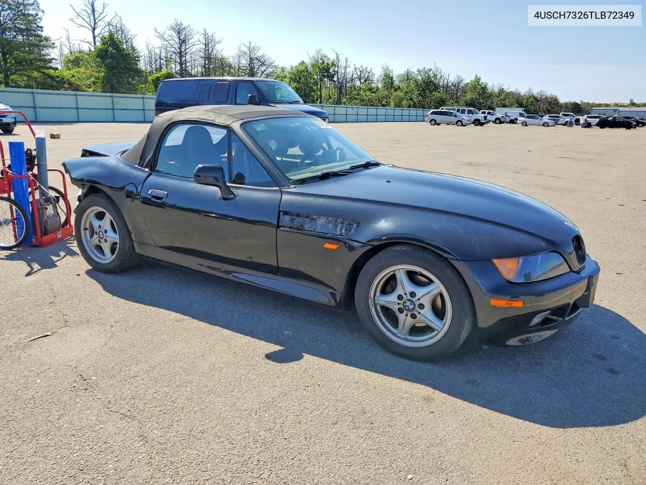 1996 BMW Z3 1.9 VIN: 4USCH7326TLB72349 Lot: 60176046