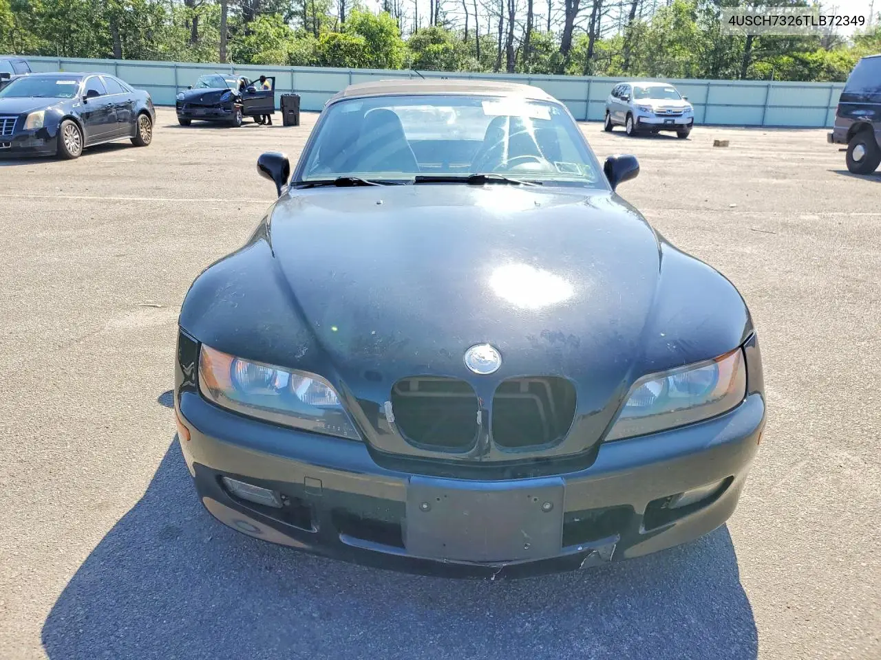 1996 BMW Z3 1.9 VIN: 4USCH7326TLB72349 Lot: 60176046