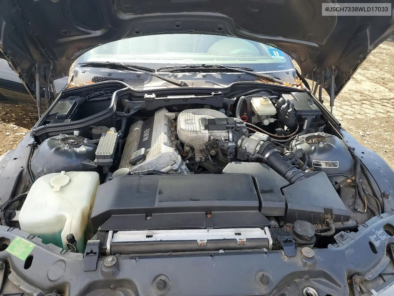 1998 BMW Z3 1.9 VIN: 4USCH7338WLD17033 Lot: 50952496