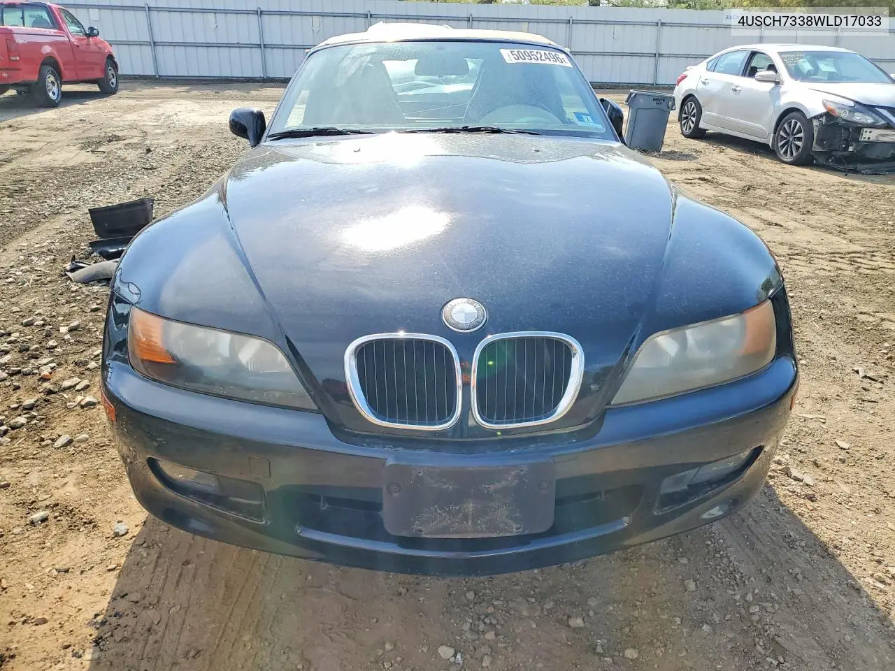 1998 BMW Z3 1.9 VIN: 4USCH7338WLD17033 Lot: 50952496