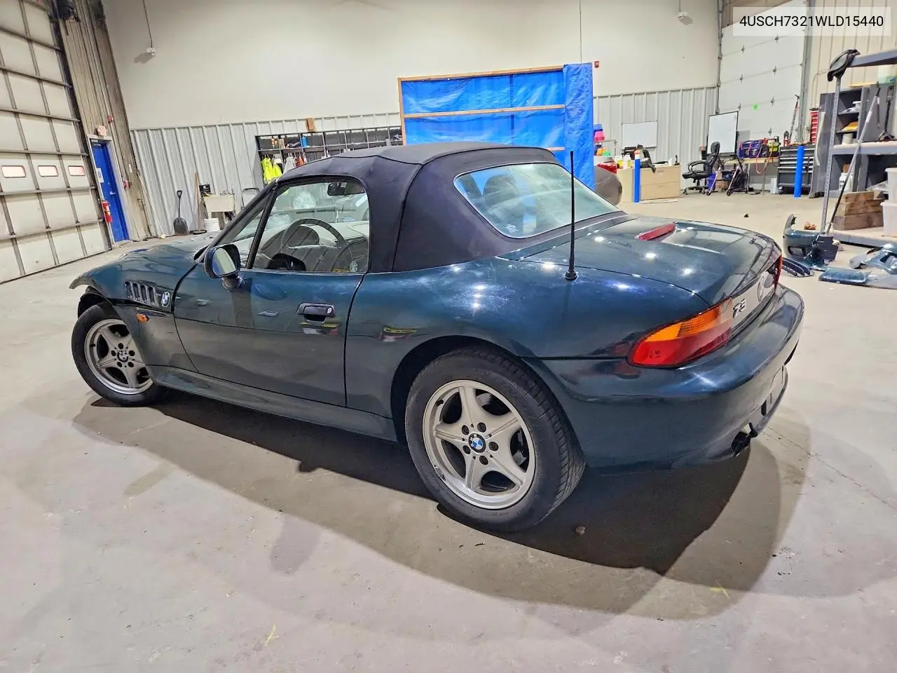 1998 BMW Z3 1.9 VIN: 4USCH7321WLD15440 Lot: 56806696