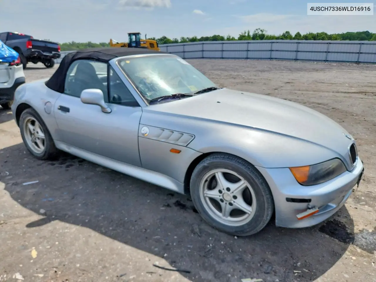 1998 BMW Z3 1.9 VIN: 4USCH7336WLD16916 Lot: 61742746