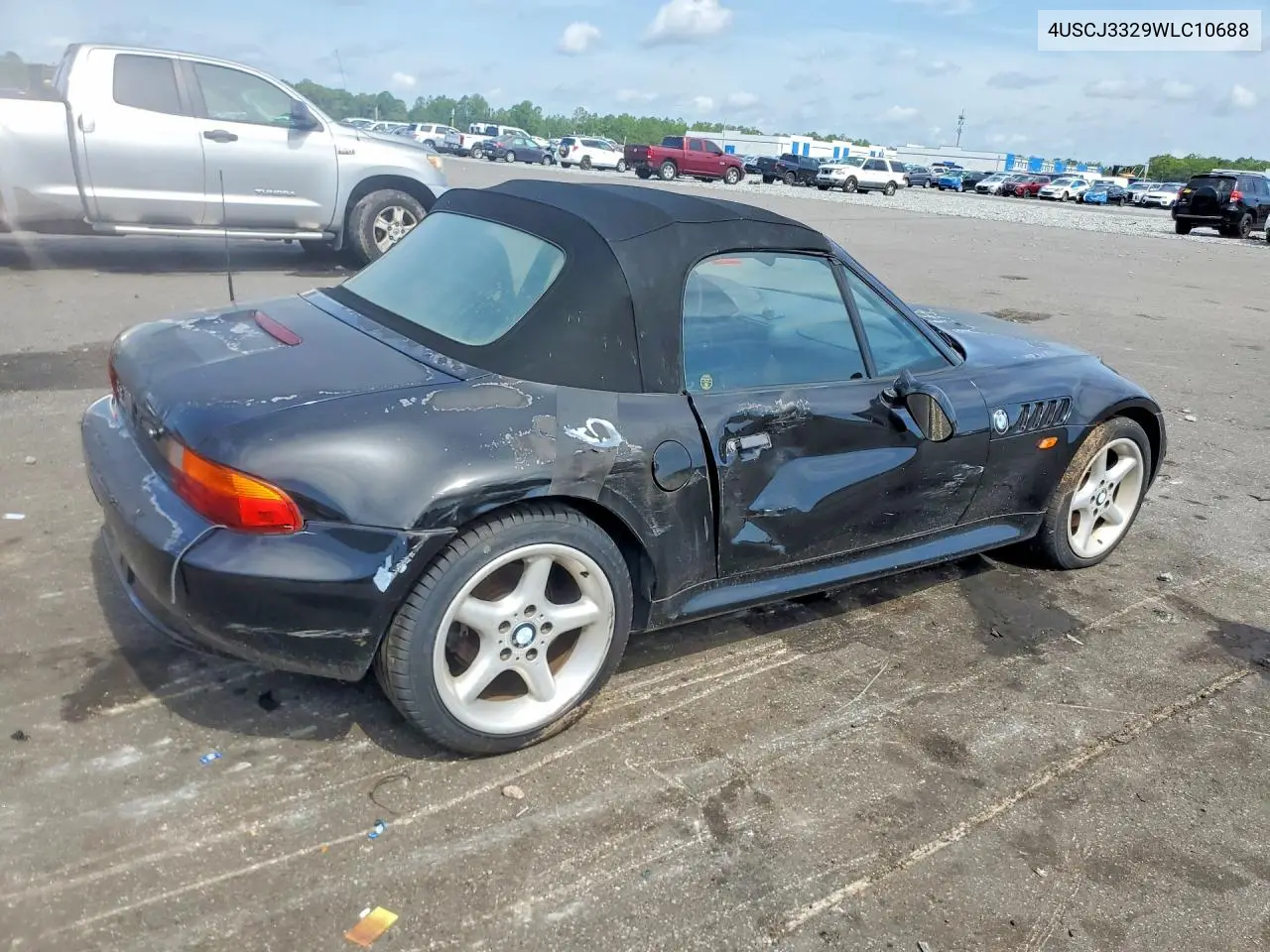 1998 BMW Z3 2.8 VIN: 4USCJ3329WLC10688 Lot: 62082676