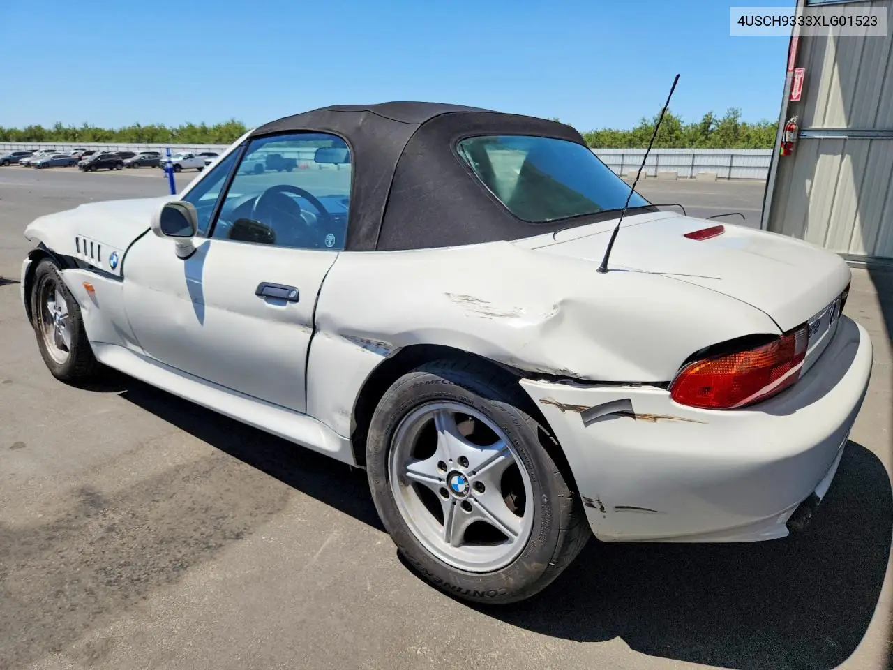 4USCH9333XLG01523 1999 BMW Z3 2.3